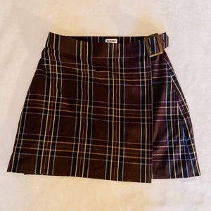 Aritzia (Sunday Best) Plaid Skirt